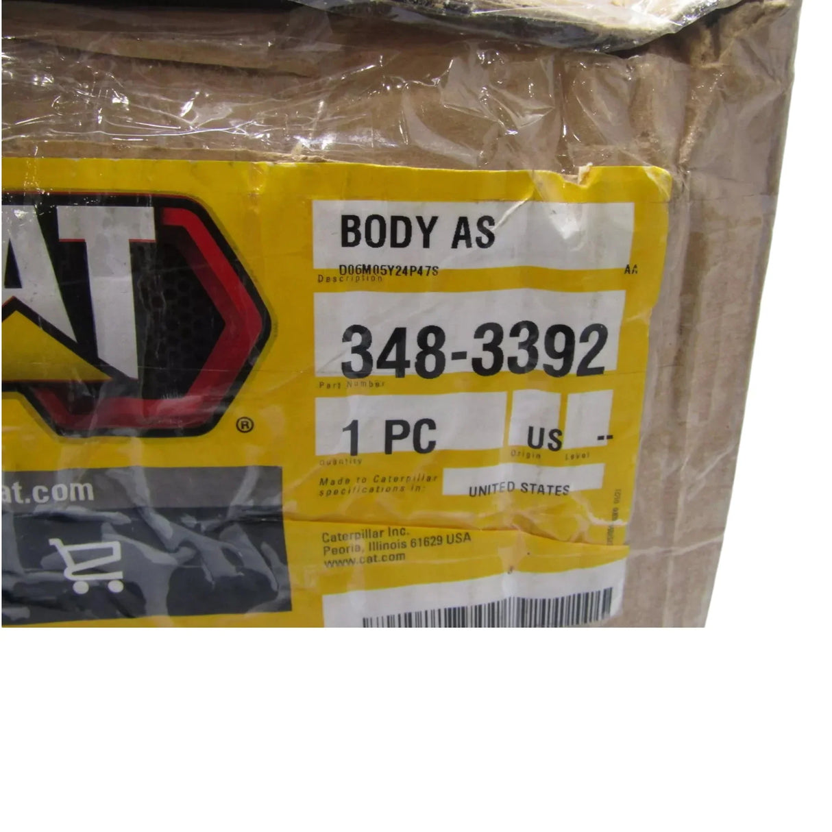 348-3392 Genuine CAT Exhaust Body - Truck To Trailer