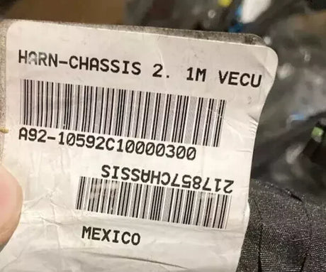 A92-10592C10000300 Genuine Peterbilt Chassis Wiring Harness - Truck To Trailer