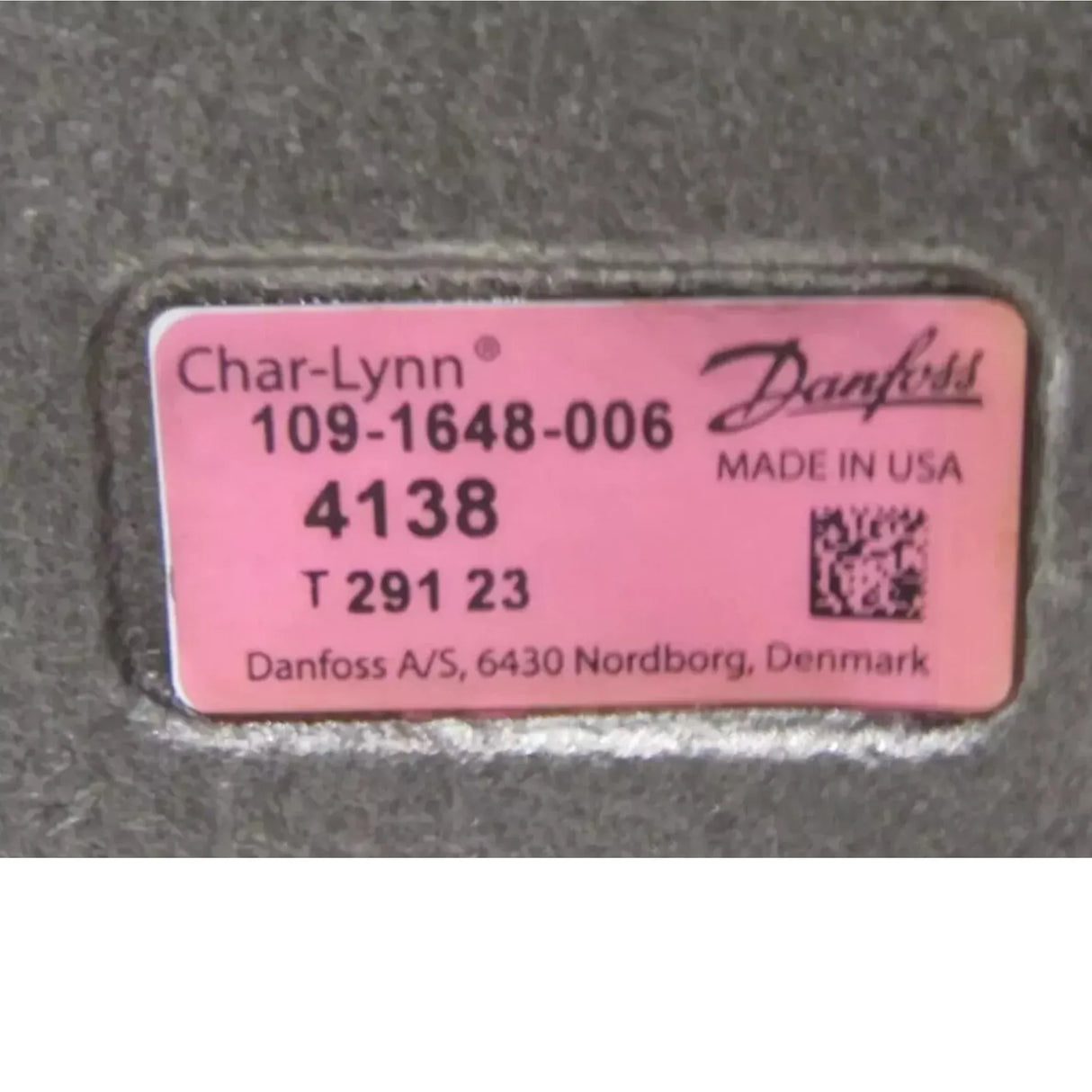 109-1648-006 Genuine Danfoss Hydraulic Motor - Truck To Trailer