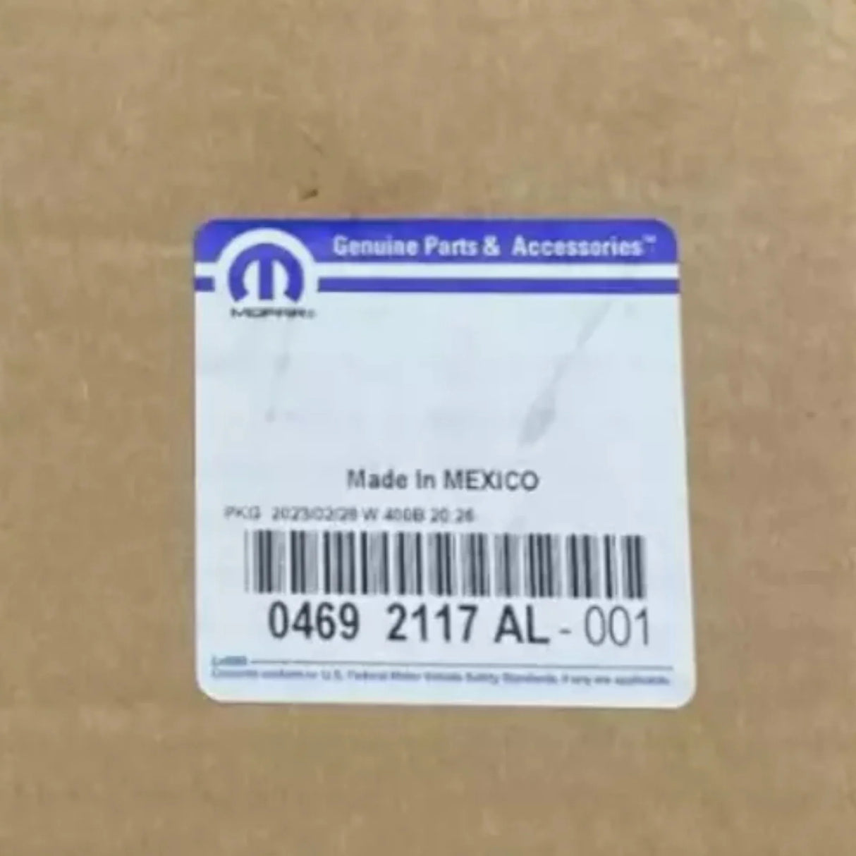 04692117AL Genuine Mopar Totally Integrated Power Module - Truck To Trailer