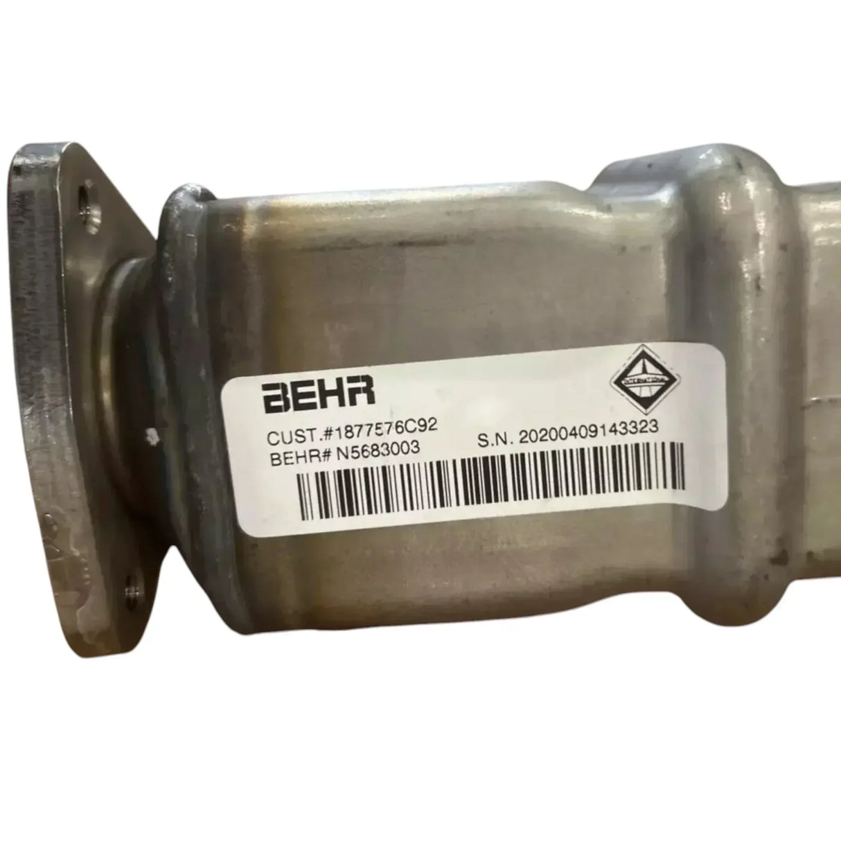 1876723C91 Genuine International EGR Exhaust Gas Recirculation Cooler - Truck To Trailer