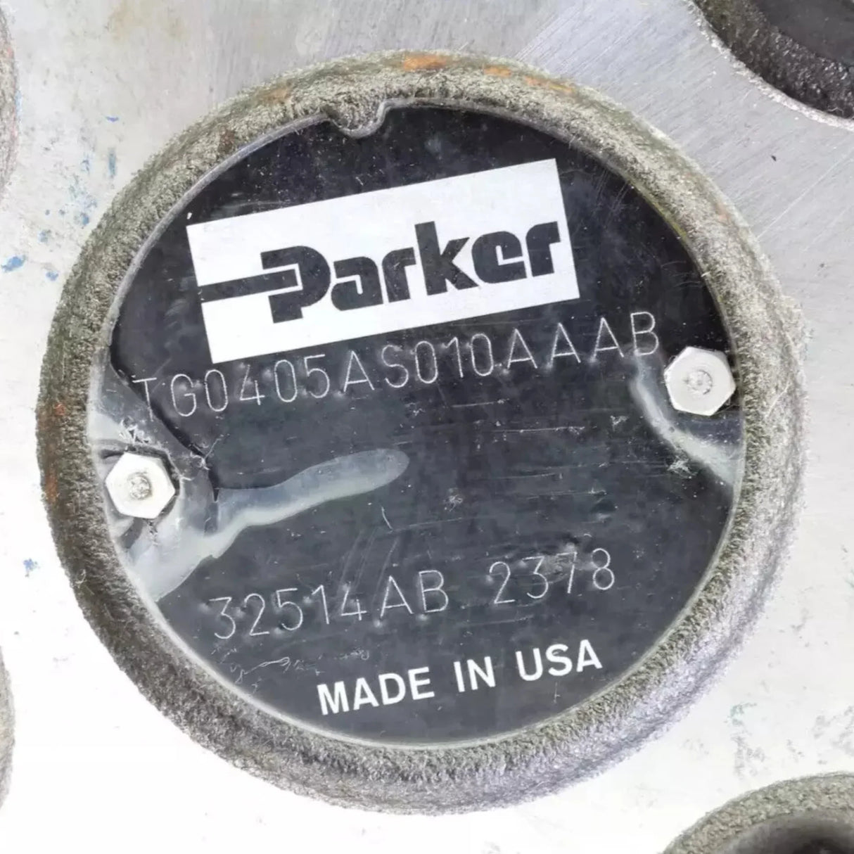 TG0405AS010AAAB Genuine Parker Hydraulic Motor - Truck To Trailer