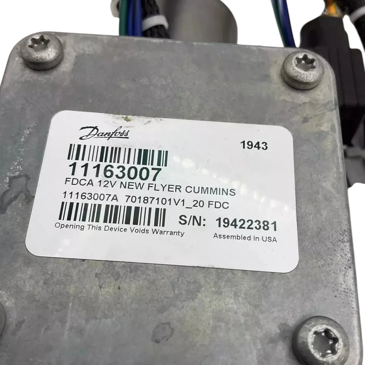 11163007 Genuine Danfoss Fan Drive Control - Truck To Trailer