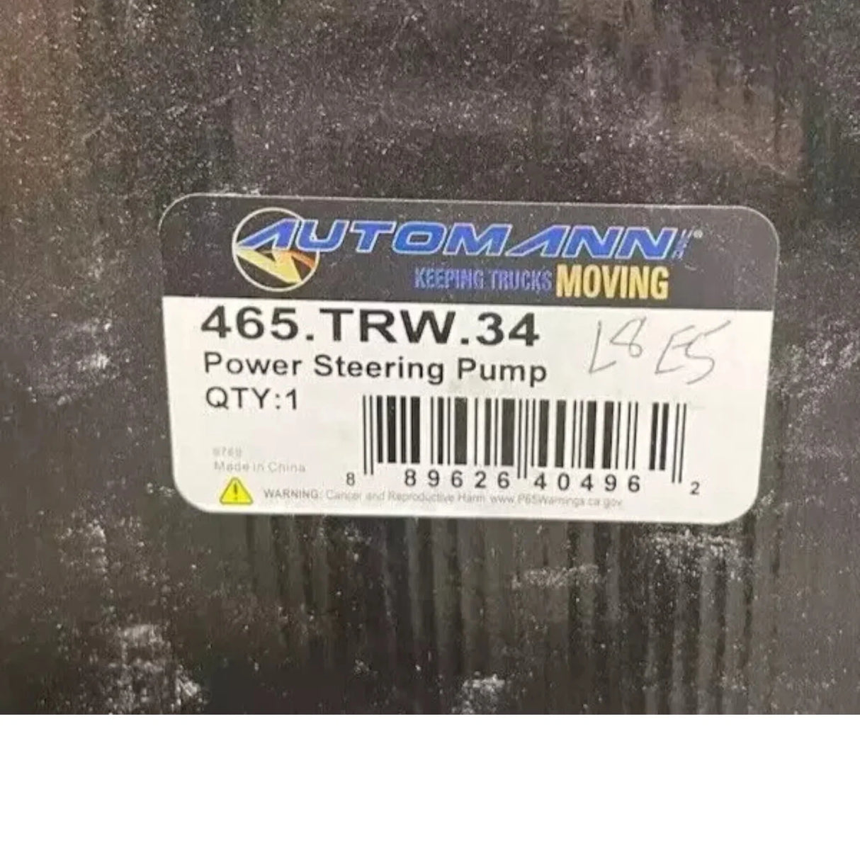 465.TRW.34 Automann Power Steering Pump - Truck To Trailer