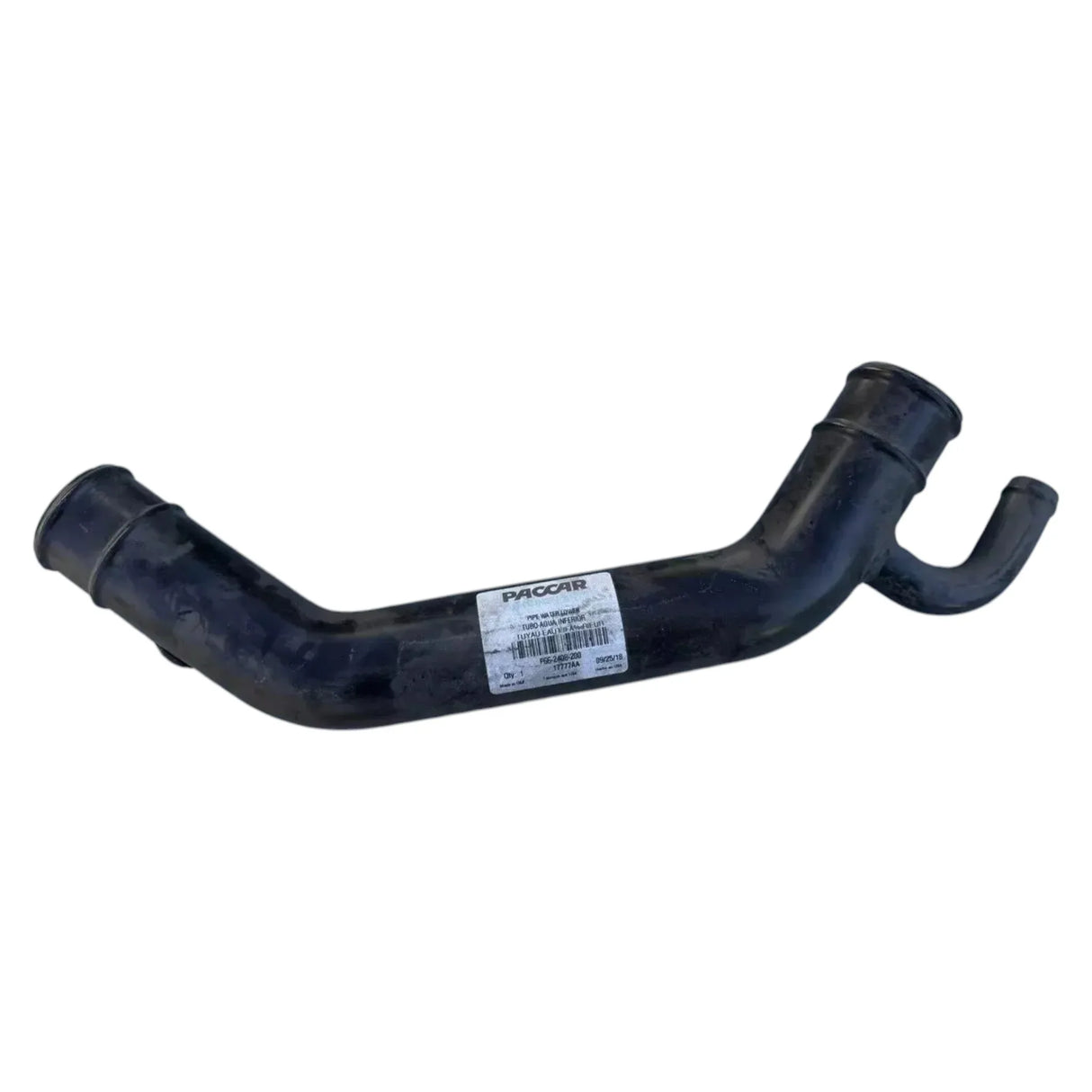 F66-2408-200 Genuine Paccar Lower Coolant Pipe - Truck To Trailer