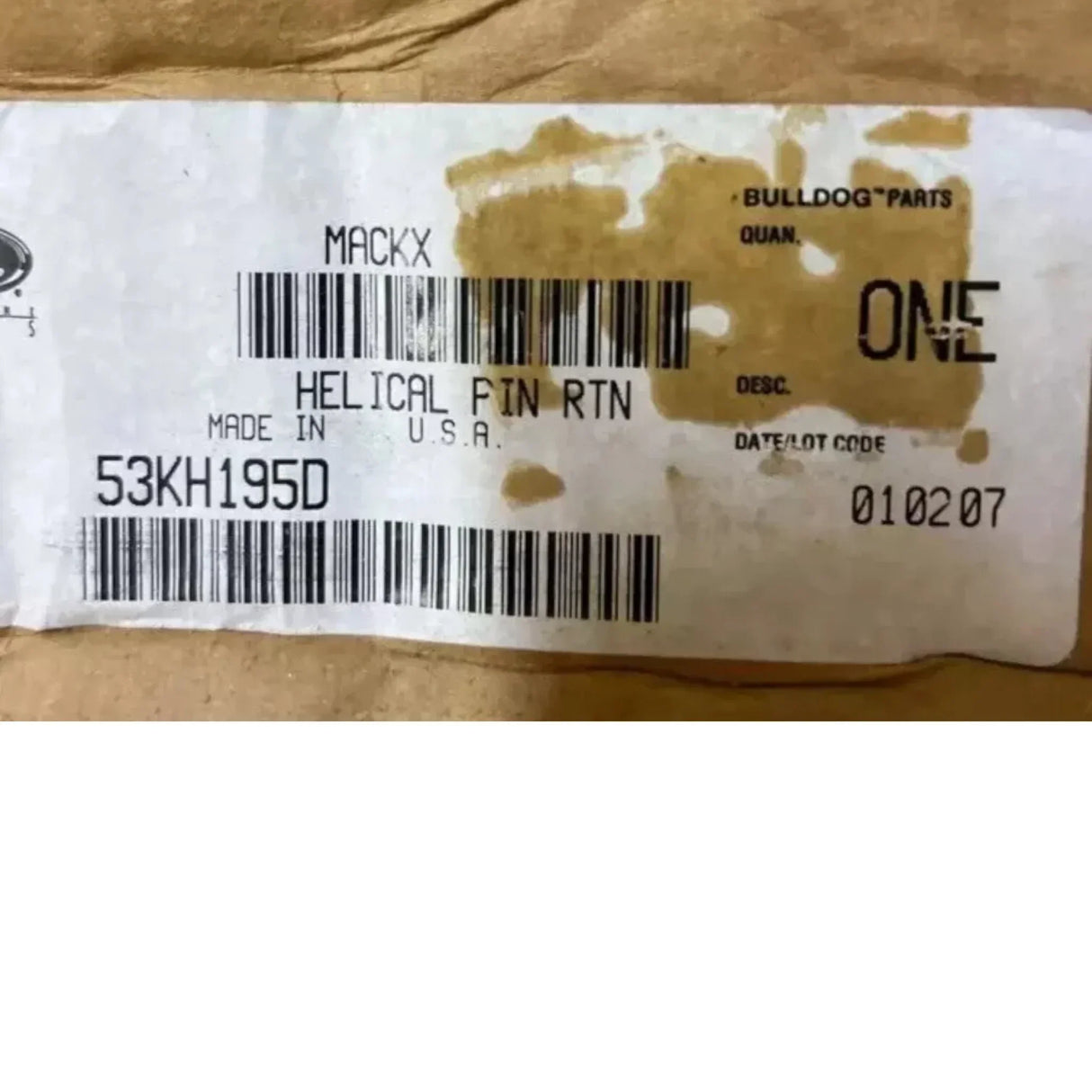 25116779 Genuine Mack Pinion Shaft Retainer - Truck To Trailer