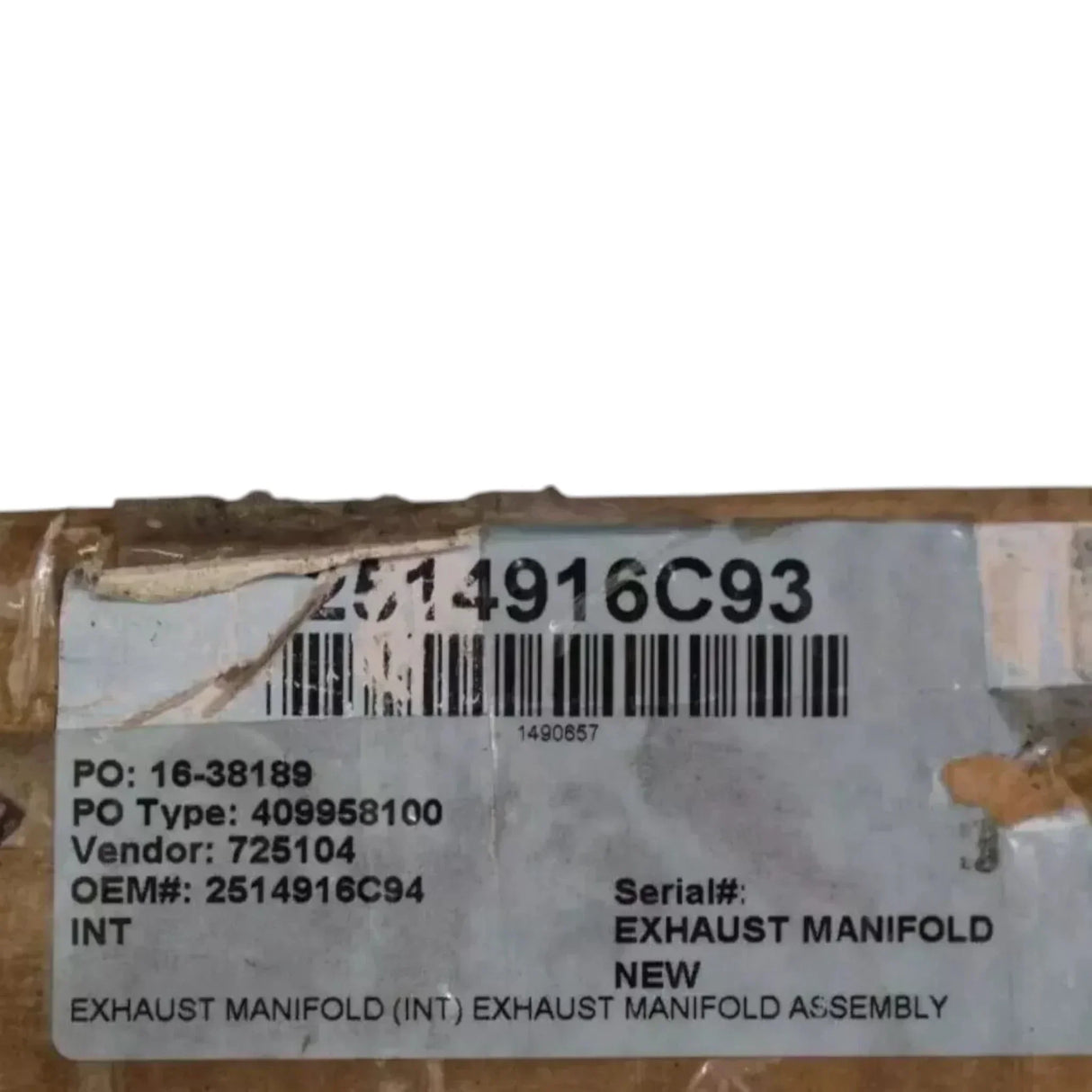 2526303C91 Genuine International Exhaust Manifold Assembly - Truck To Trailer