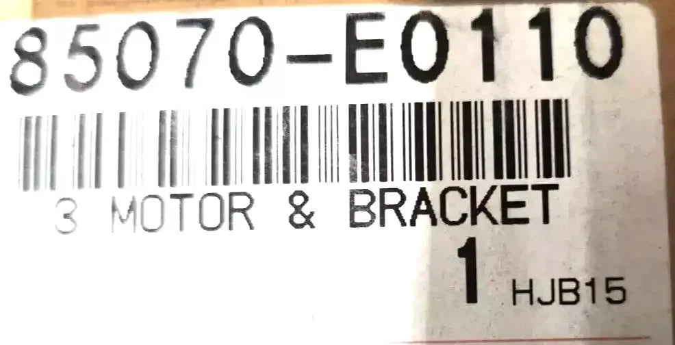 85070-E0110 Genuine Hino Wiper Motor & Bracket - Truck To Trailer
