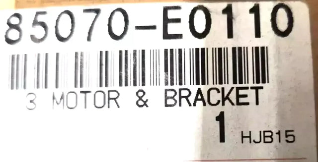 85070-E0110 Genuine Hino Wiper Motor & Bracket - Truck To Trailer