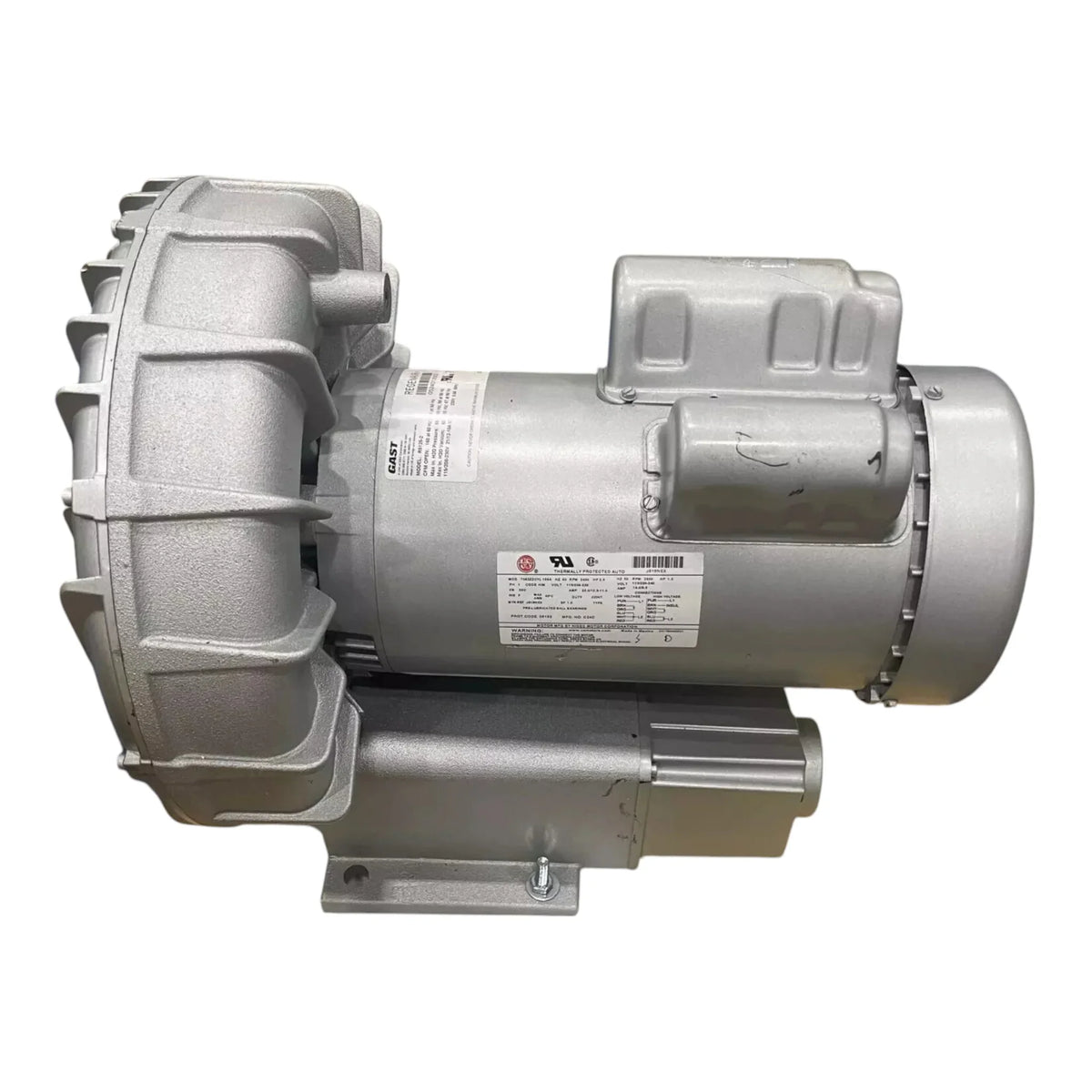 R51252 Gast Regenerative Blower 115/208230 V Truck To Trailer