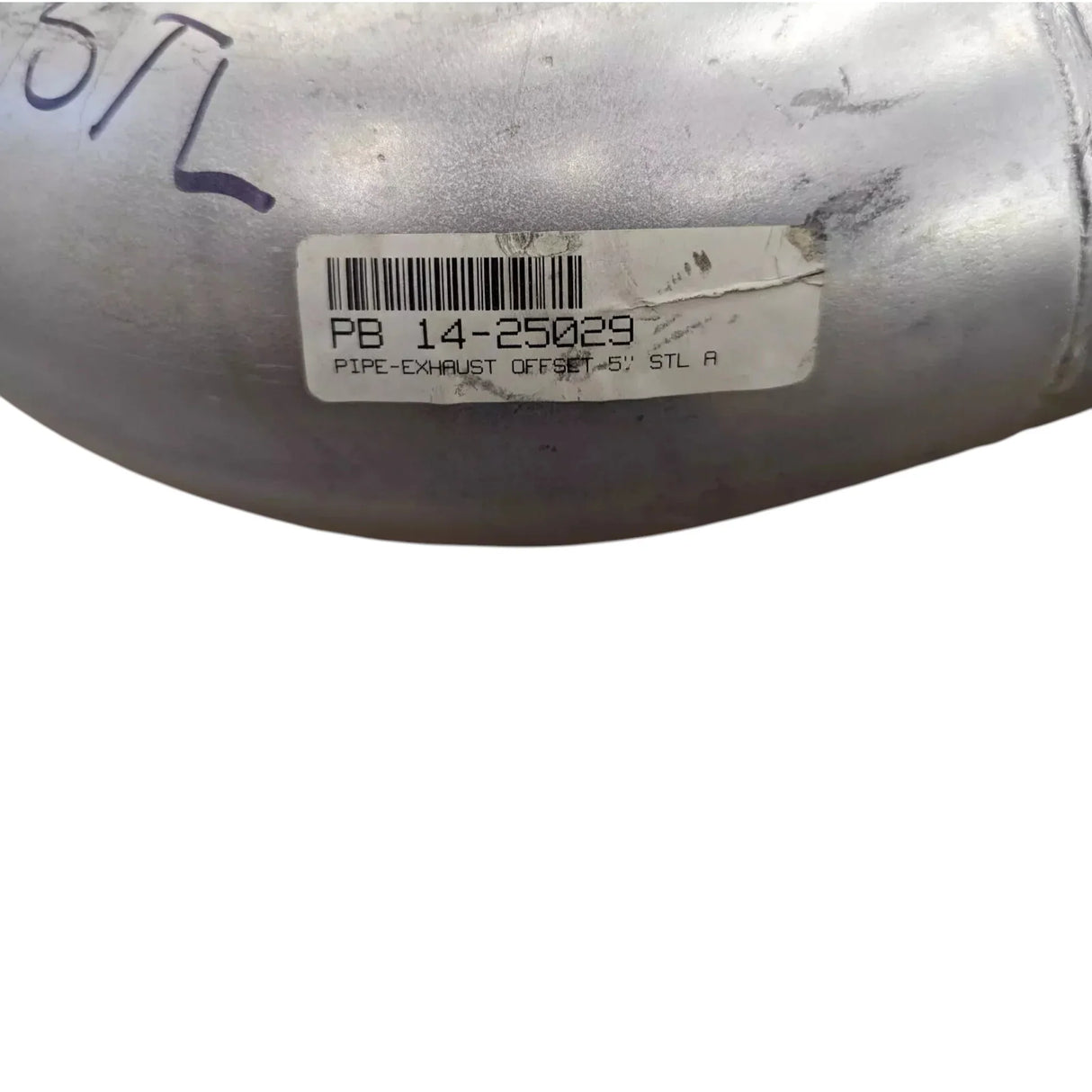 14-25029 Genuine Peterbilt Exhaust Pipe - Truck To Trailer