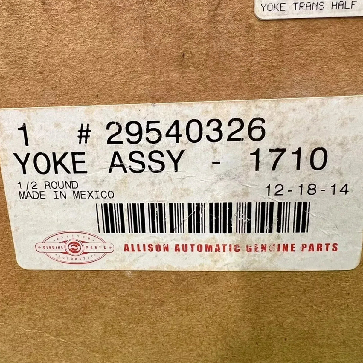 29540326 Genuine Allison Transmission Output Yoke - Truck To Trailer