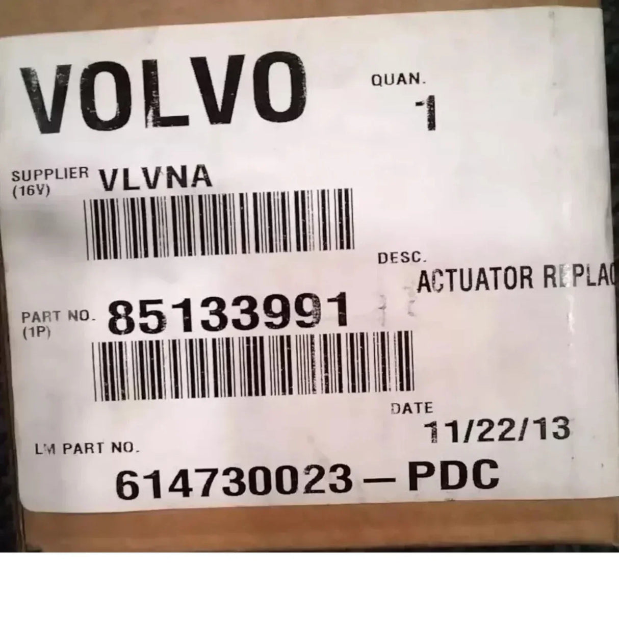85133988 Genuine Volvo Mirror Actuator - Truck To Trailer