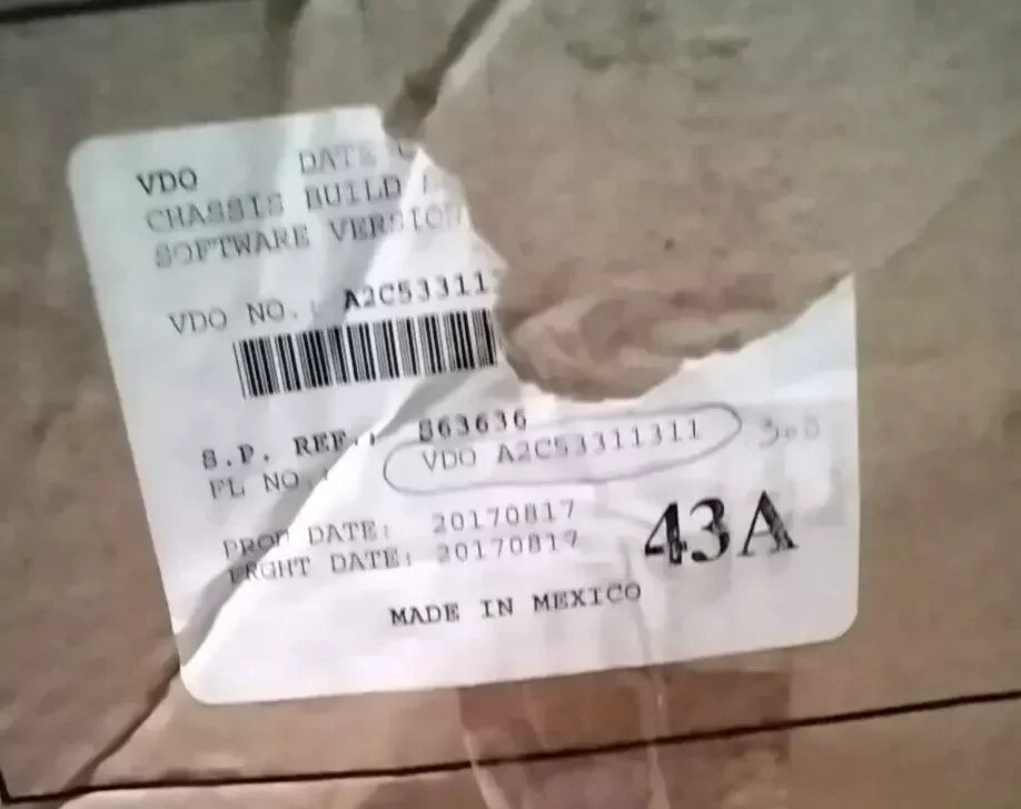 VDOA2C3948860096 Genuine Freightliner Instrument Cluster - Truck To Trailer