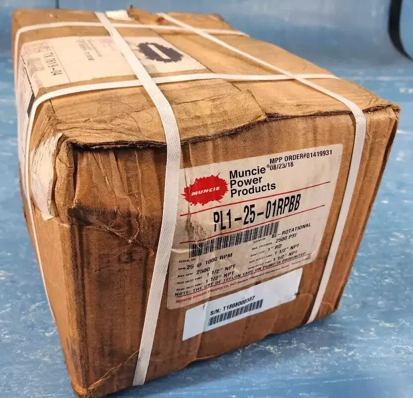 PL1-25-01RPBB Genuine Muncie Hydraulic Gear Pump - Truck To Trailer