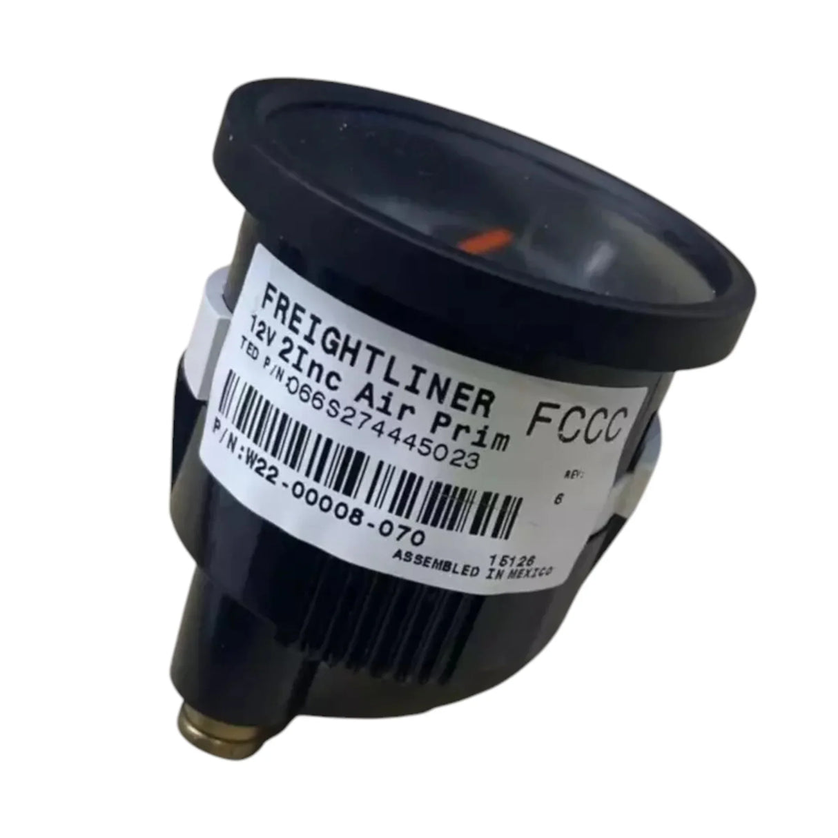 W22-00008-070 Genuine Freightliner Air Pressure Gauge - Truck To Trailer