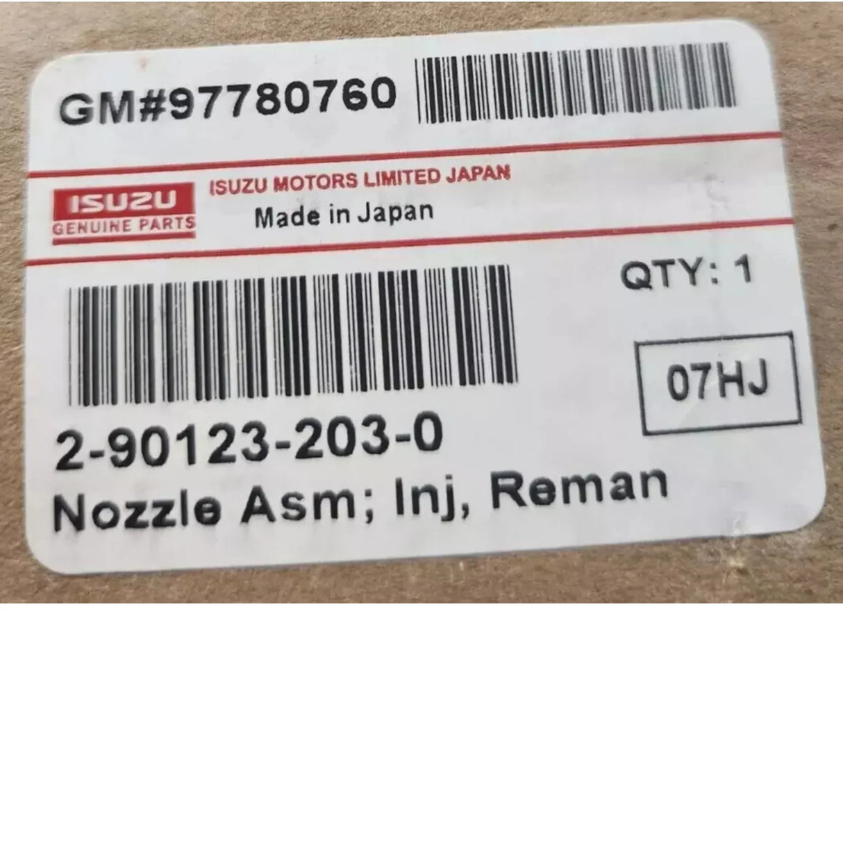 2-90123-203-0 Genuine Isuzu Fuel Injector Nozzle - Truck To Trailer