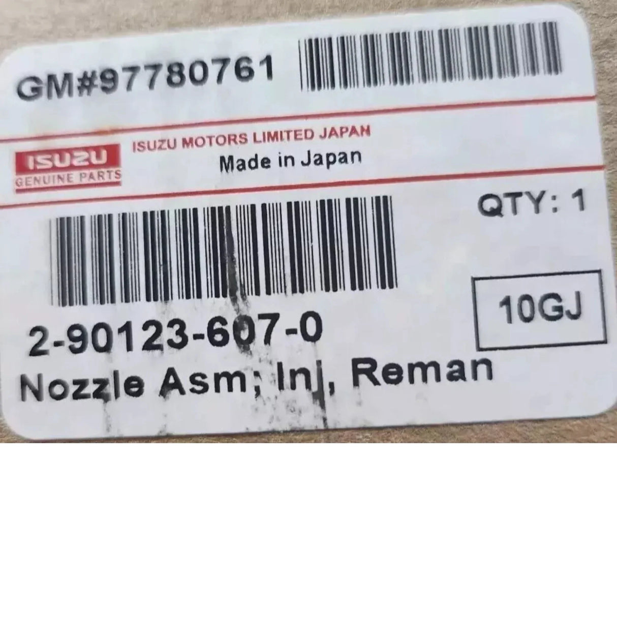 2-90123-607-0 Genuine Isuzu Fuel Injector Nozzle - Truck To Trailer