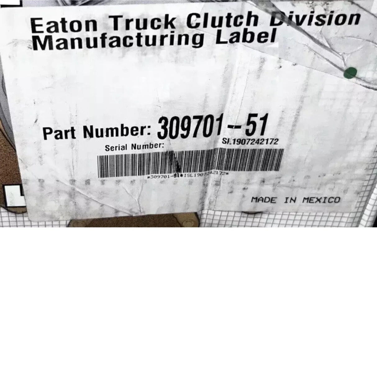 309701-51 Genuine Eaton Clutch - Truck To Trailer
