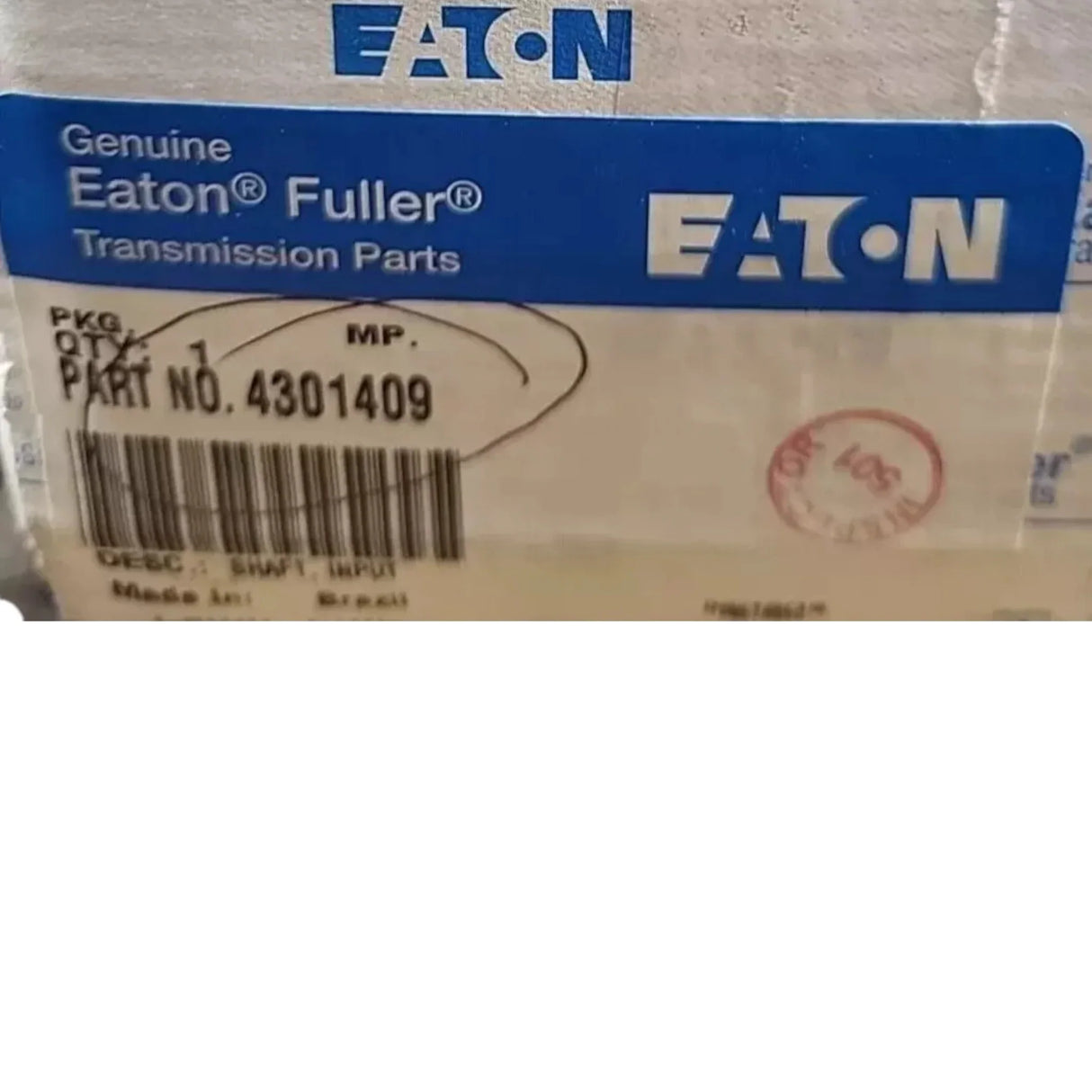 4301409 Genuine Eaton Transmission Input Shaft - Truck To Trailer