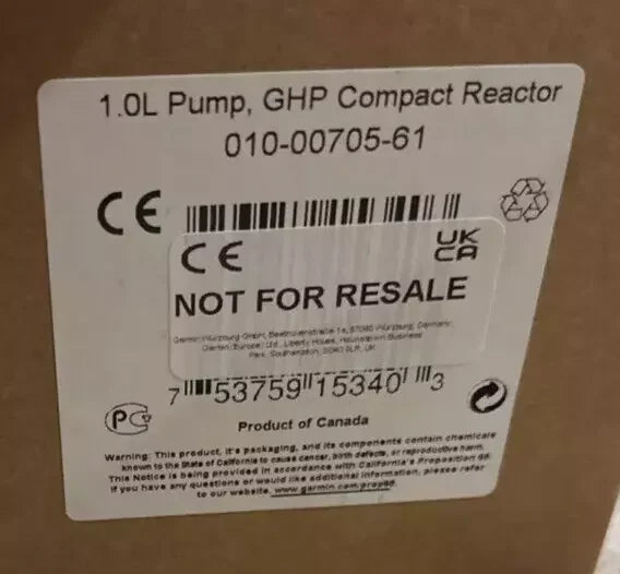 010-00705-61 Genuine Garmin GHP Compact Reactor Pump 1.0L - Truck To Trailer