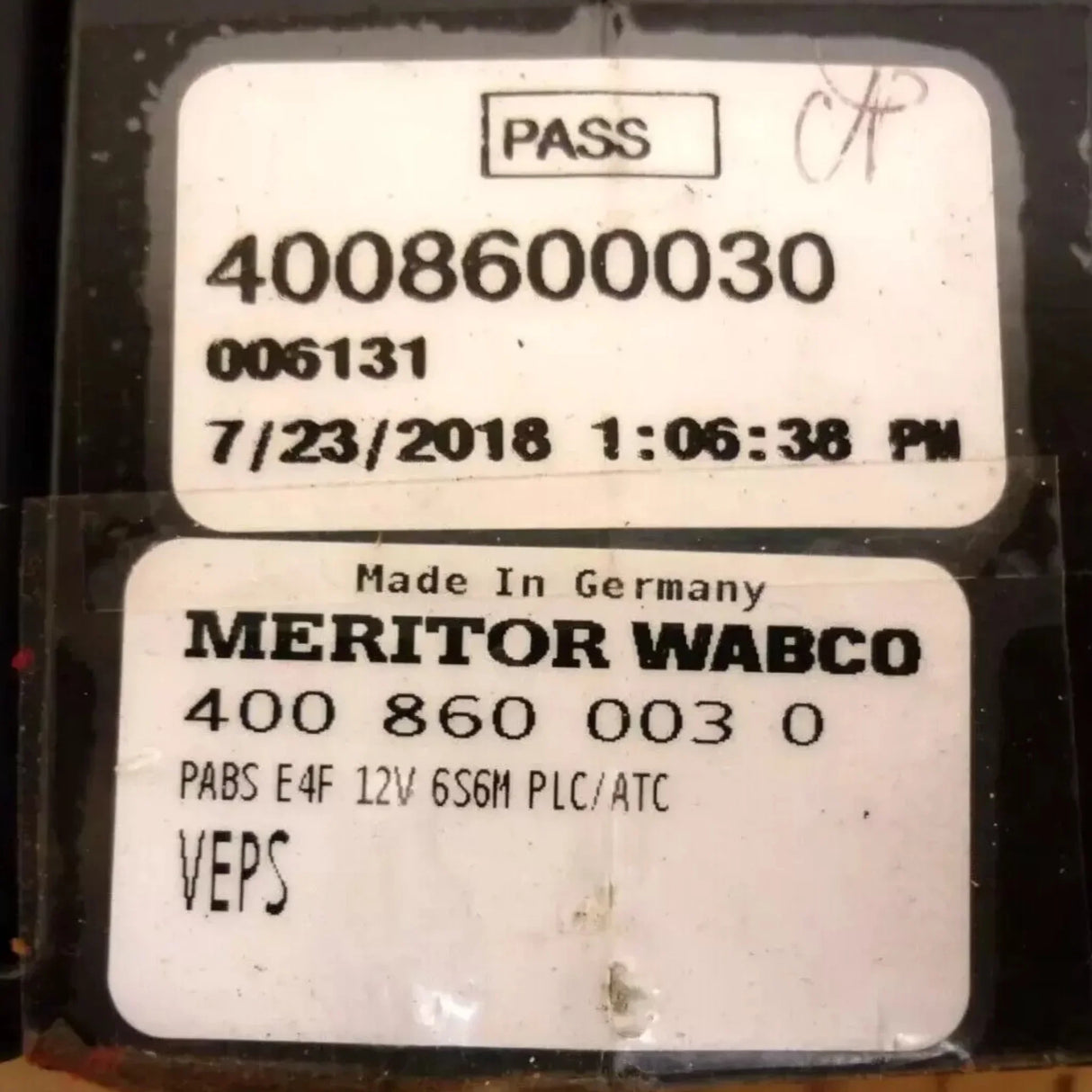 4008600030 Genuine Wabco ABC Electronic Control Unit E4F 12V - Truck To Trailer