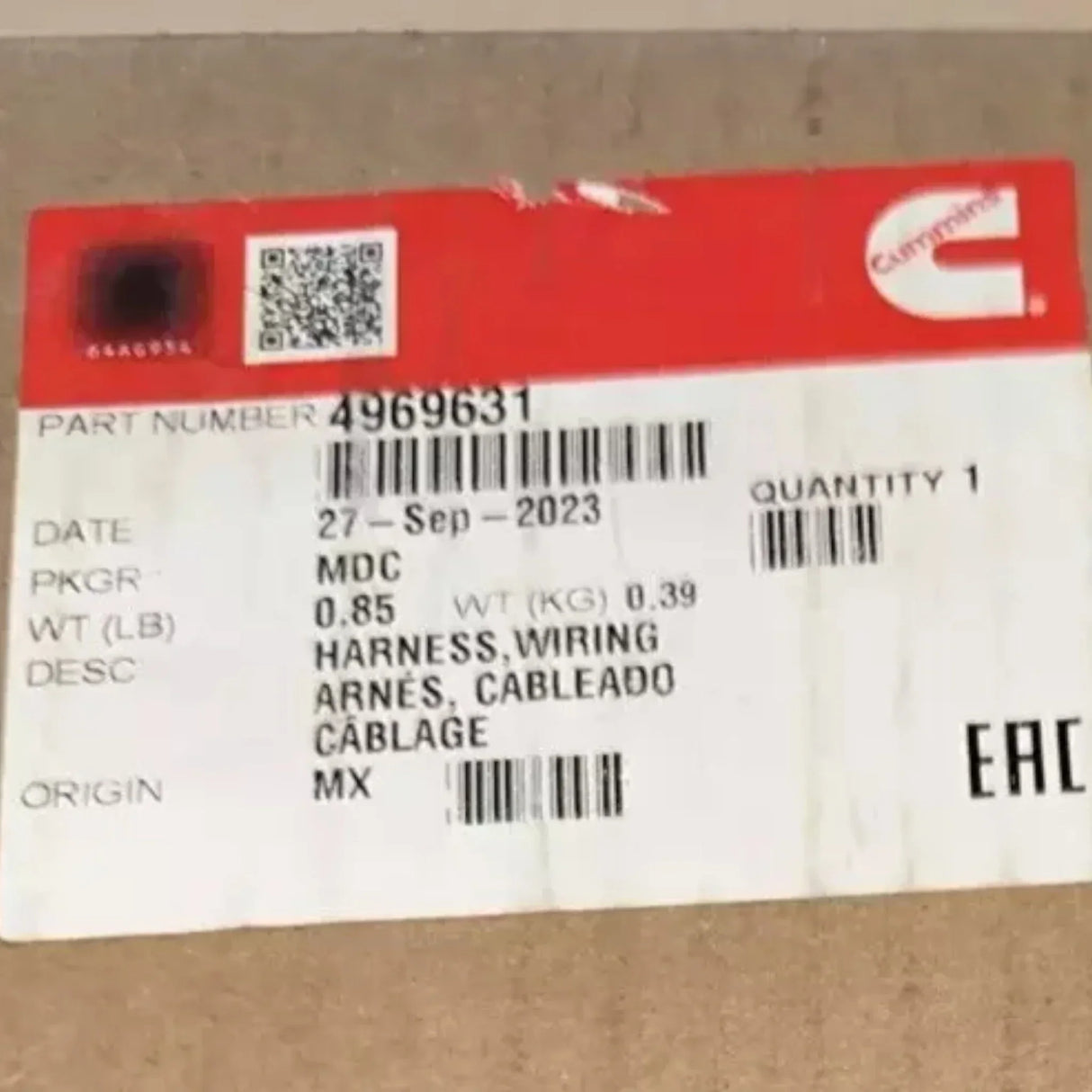 3104432 Genuine Cummins Wiring Harness - Truck To Trailer