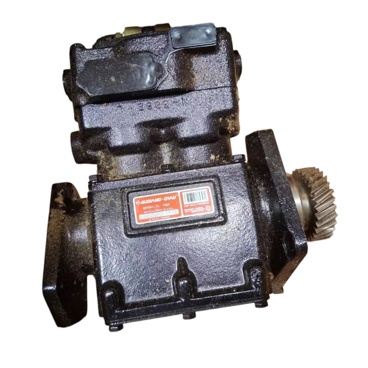 R23550722 Genuine Detroit Diesel Air Brake Compressor - Truck To Trailer