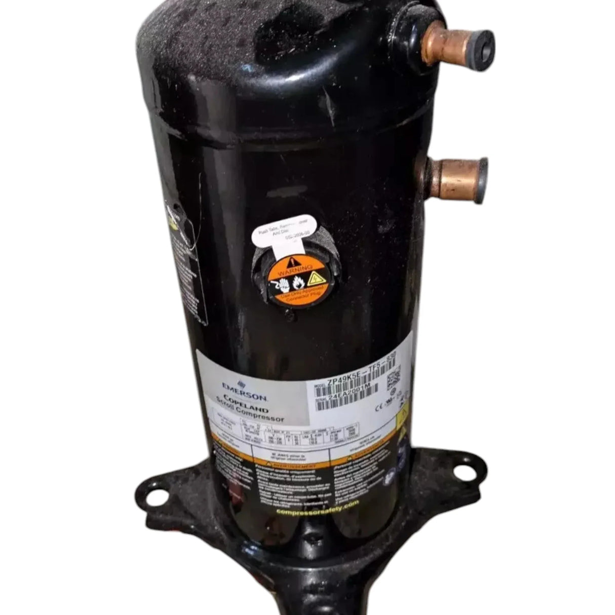 ZP49K5E-TF5-830 Genuine Copeland Scroll Compressor 208/230V - Truck To Trailer