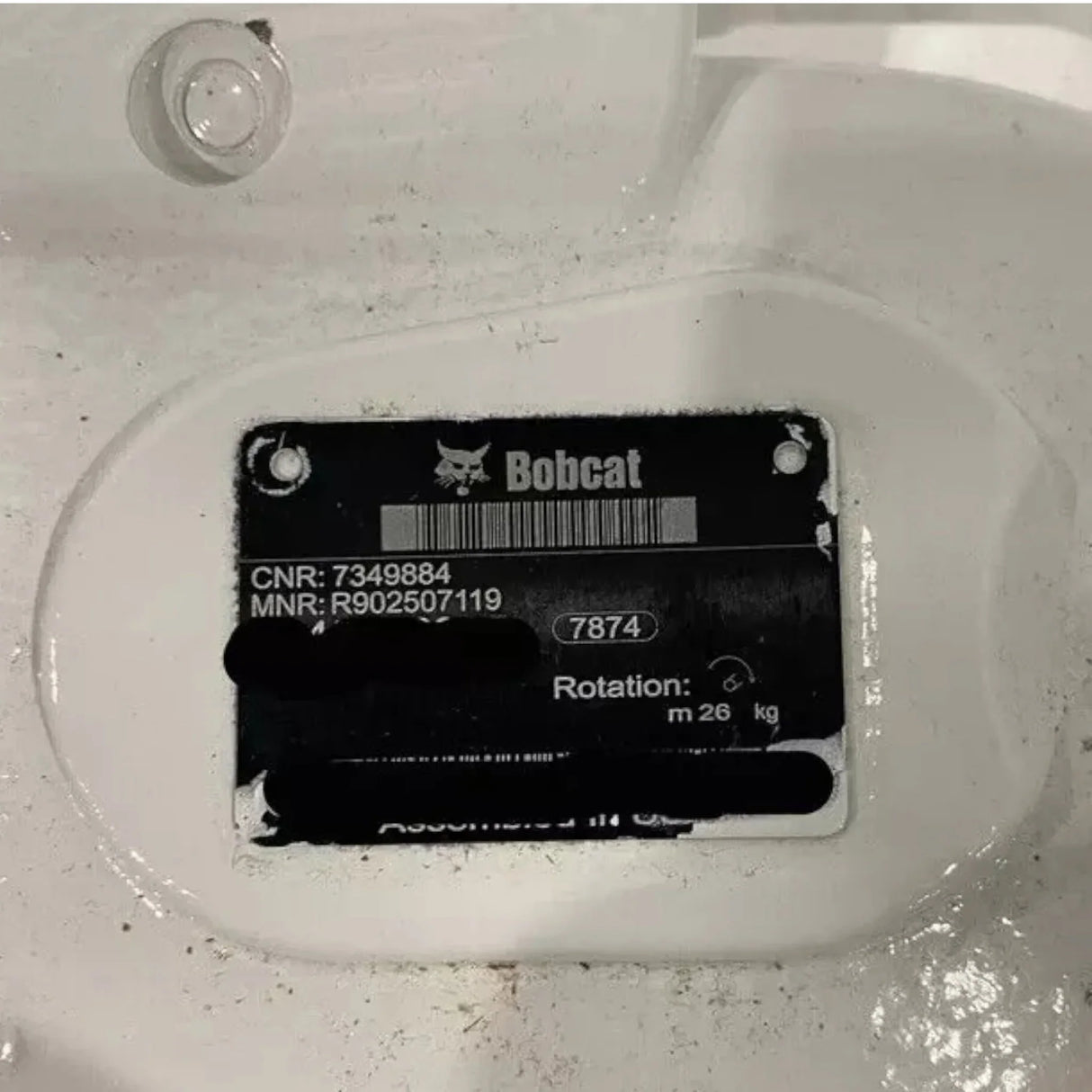 7349884 Genuine Bobcat Hydraulic Pump - Truck To Trailer