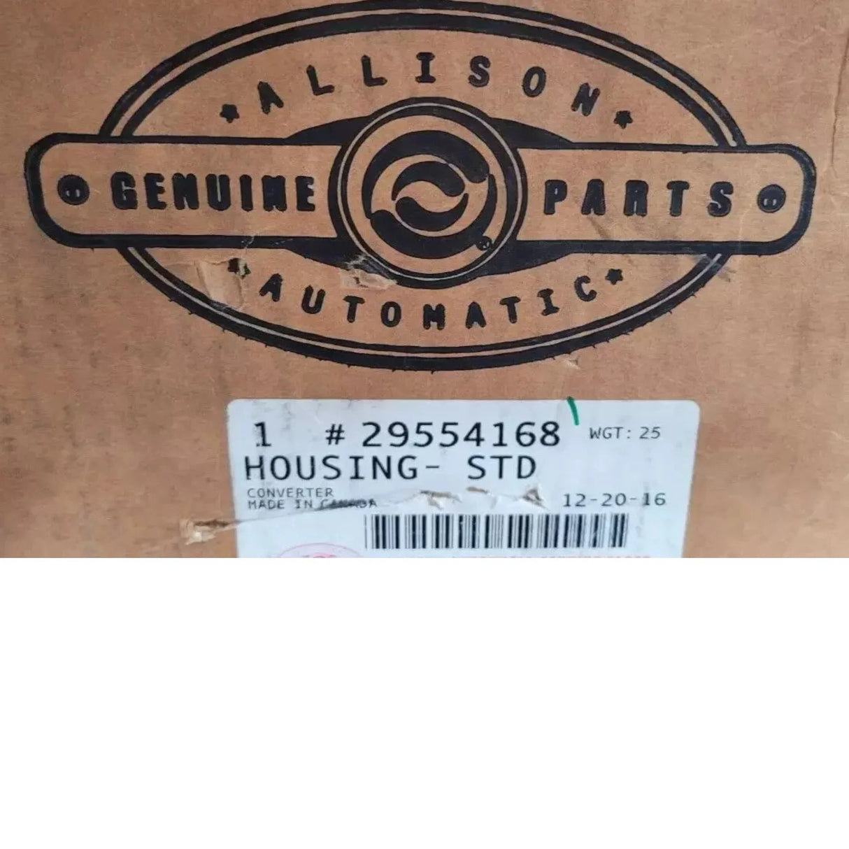 29554168 Genuine Allison Transmission Converter Housing - Truck To Trailer