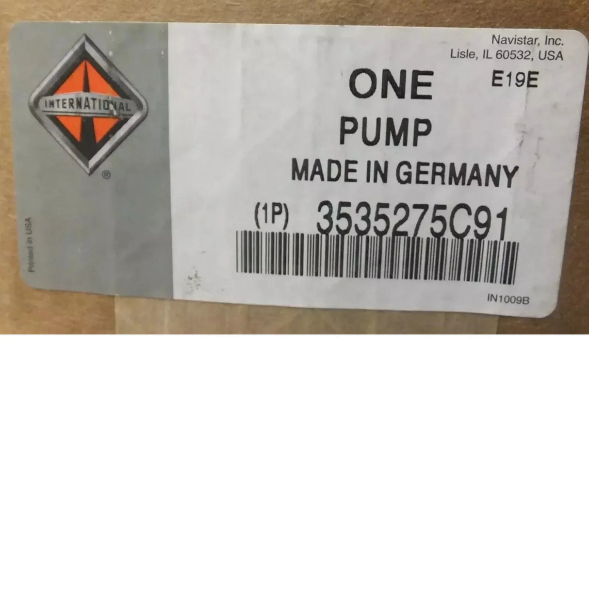 3535275C91 Genuine International Power Steering Pump - Truck To Trailer