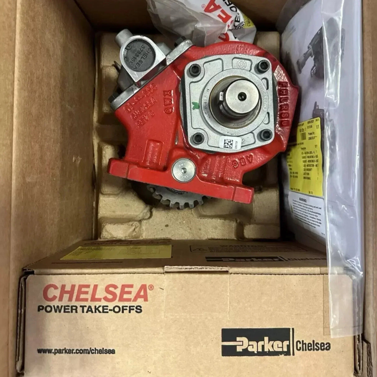 442XSAHX-A3XD Genuine Chelsea PTO Power Take Off 6 Bolt - Truck To Trailer