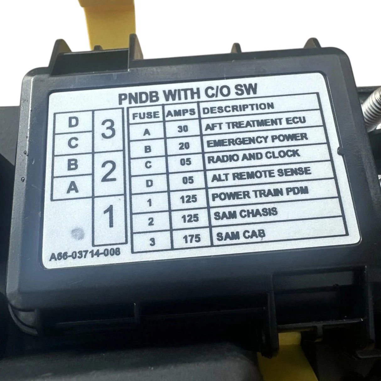 A66-03714-008 Genuine Freightliner Main Power Module - Truck To Trailer