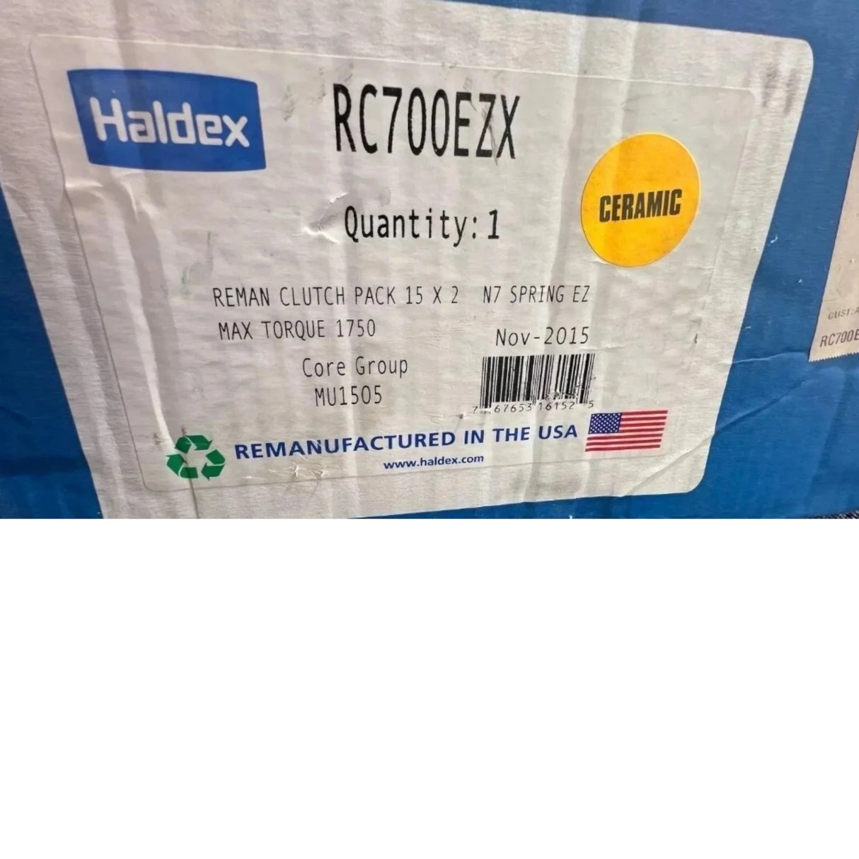 RC700EZX Genuine Haldex Clutch Kit - Truck To Trailer