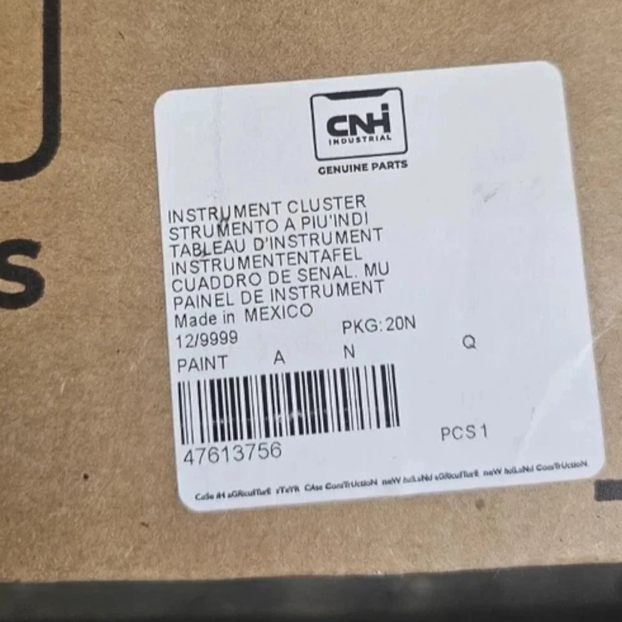 47613756 Genuine CNH Instrument Cluster - Truck To Trailer