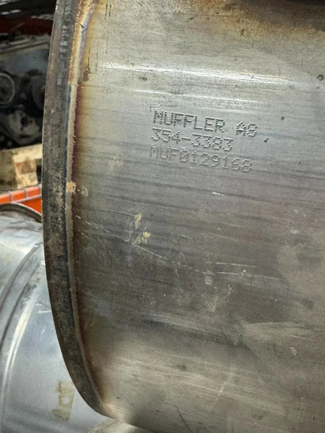 354-3383 Genuine CAT Muffler Assembly - Truck To Trailer