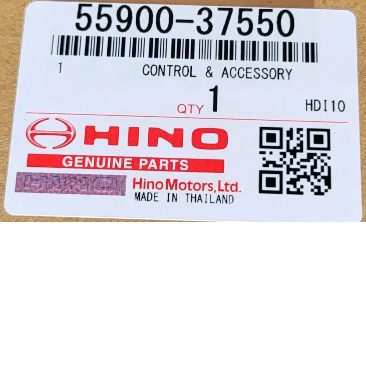 55900-37550 Genuine Hino Hvac A/C Heater Control Assembly - Truck To Trailer