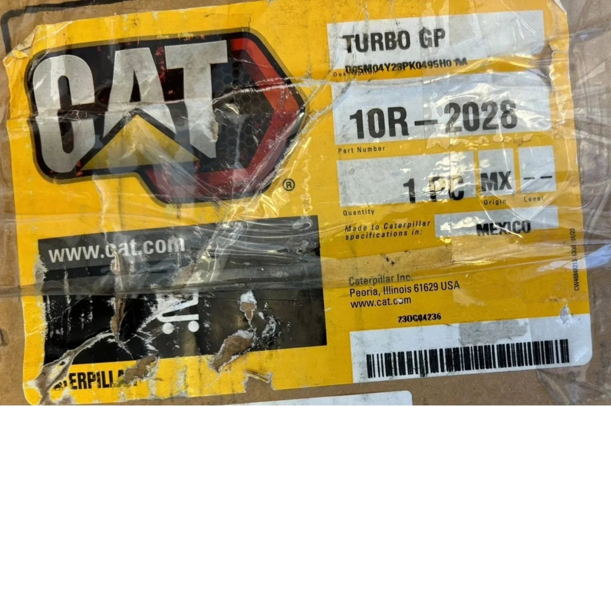 10R-2028 Genuine CAT Turbocharger - Truck To Trailer