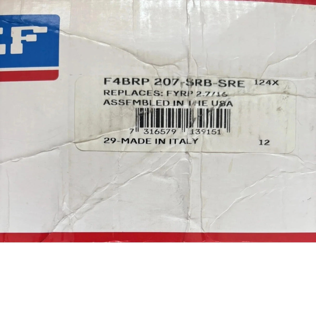 F4BRP 207-SRB-SRE Genuine SKF Roller Bearing Units - Truck To Trailer