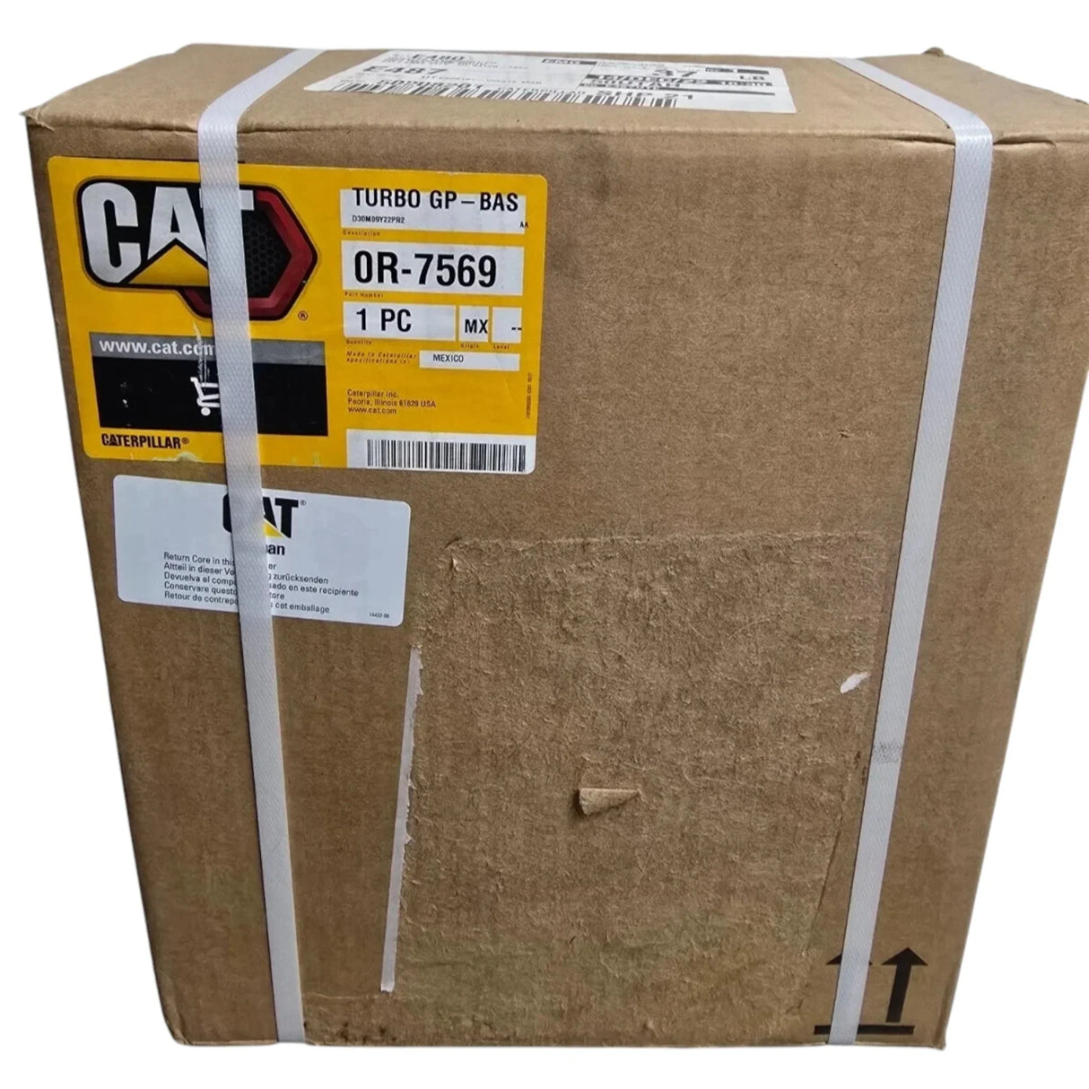 0R-7569 Genuine CAT Turbocharger - Truck To Trailer