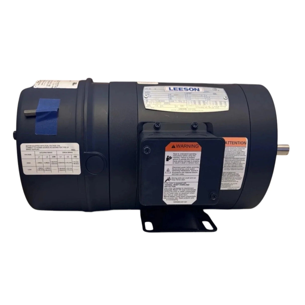 C6T17NK1K Genuine Leeson Brake Motor 230/460 V - Truck To Trailer