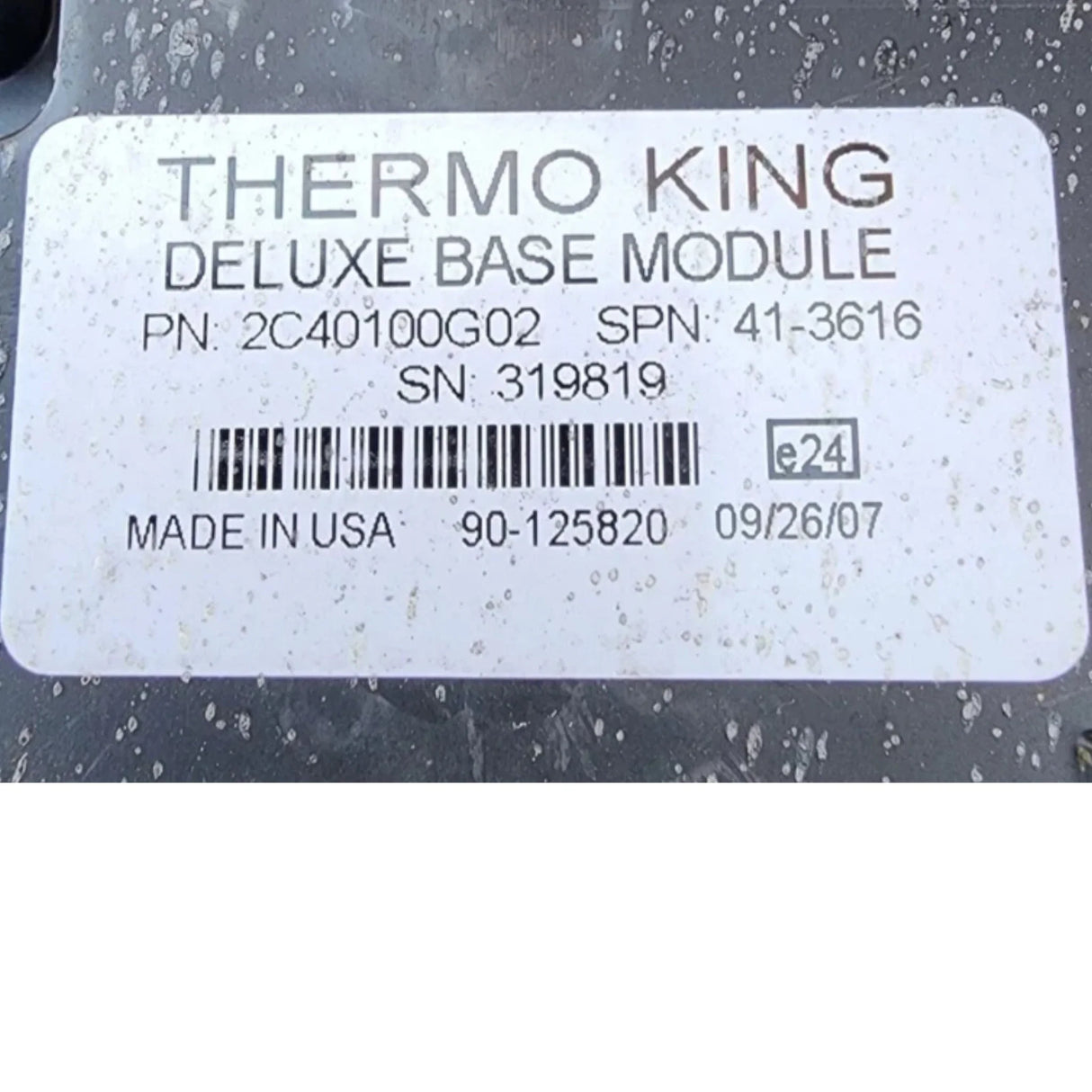 41-3616 Genuine Thermo King Deluxe Base Module - Truck To Trailer