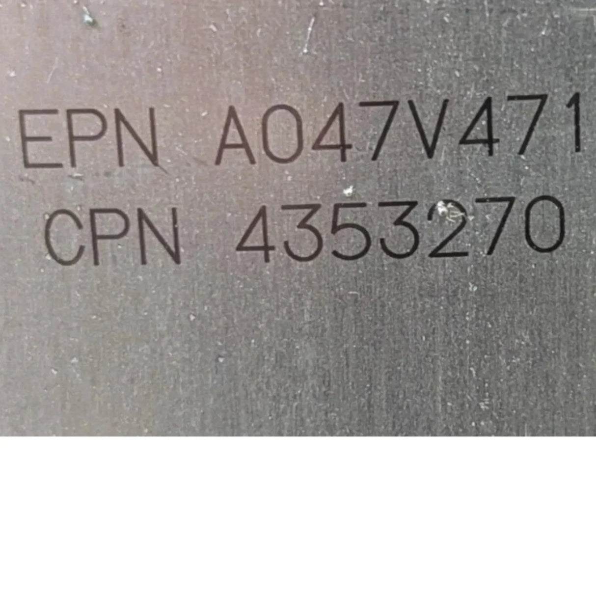 5311786NX Genuine Cummins Inlet Catalyst Module - Truck To Trailer