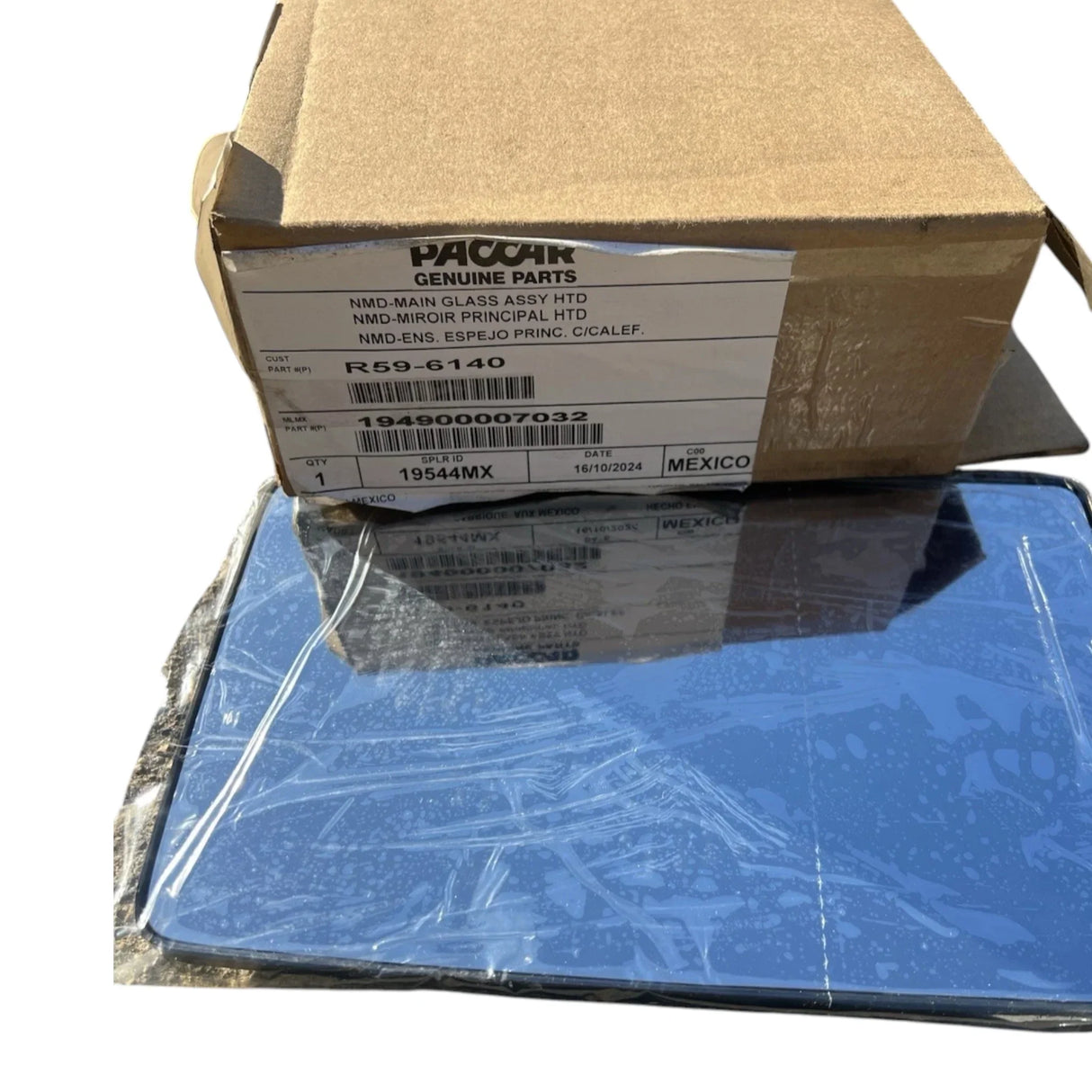 R59-6140 Genuine Paccar Heated Mirror - Truck To Trailer