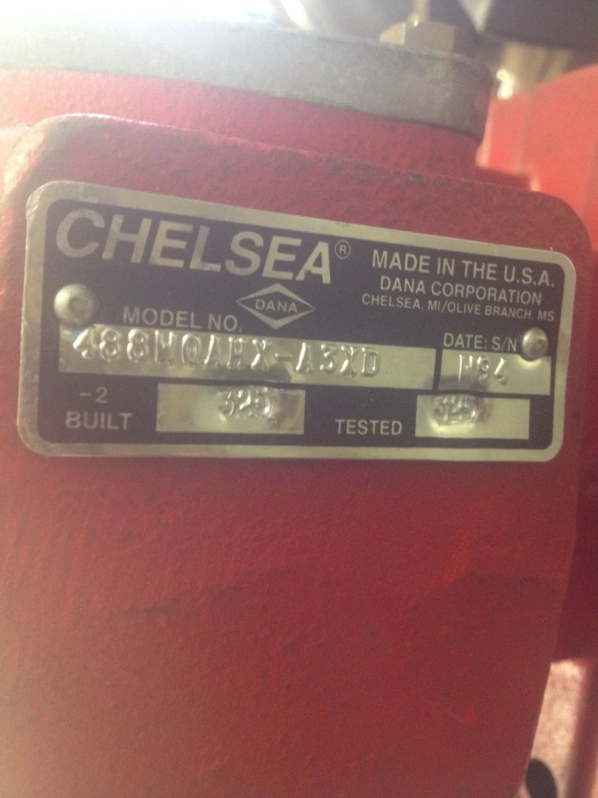 488WQAHX-A3XD Genuine Chelsea PTO Power Take Off