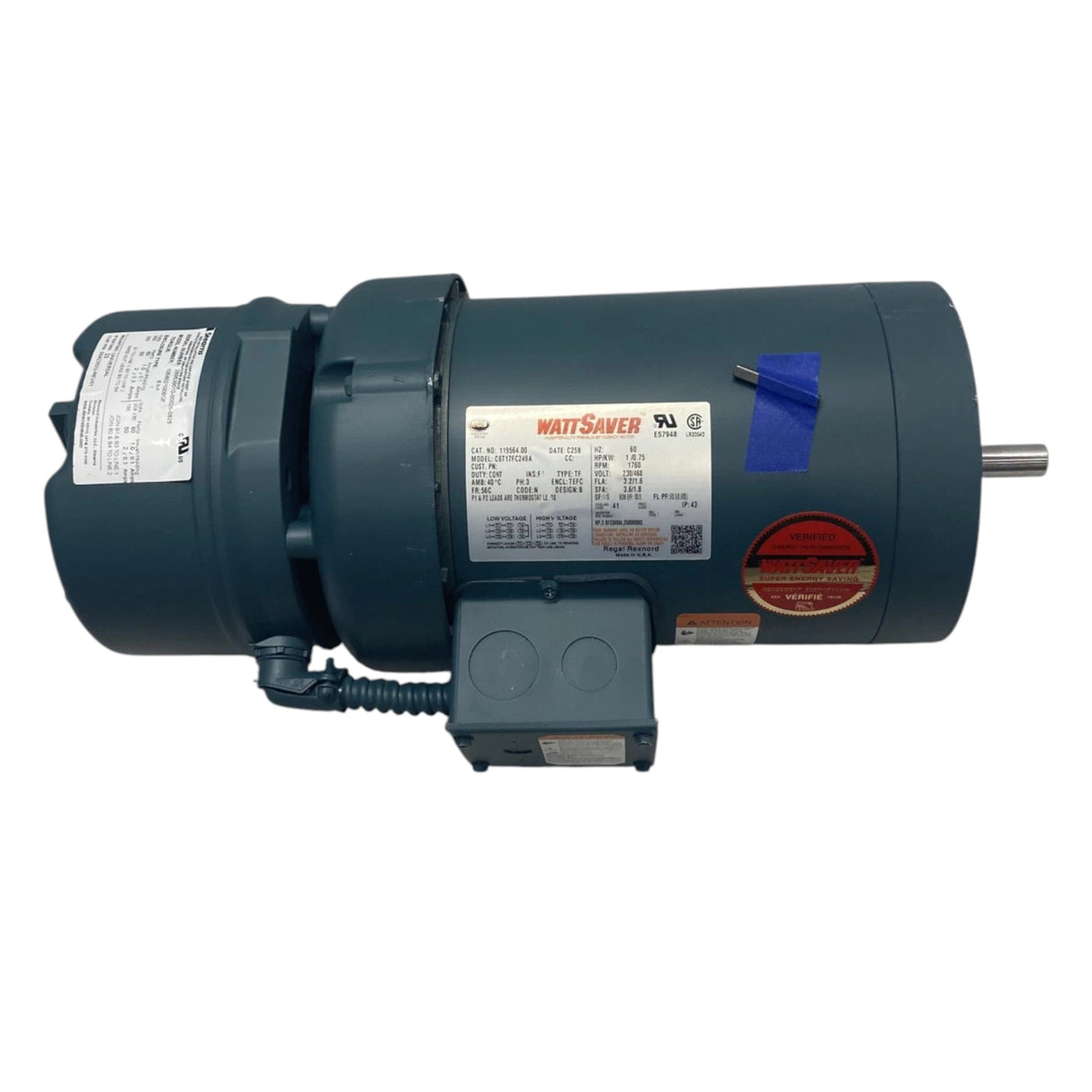 119564.00 Leeson 1HP Brake Motor