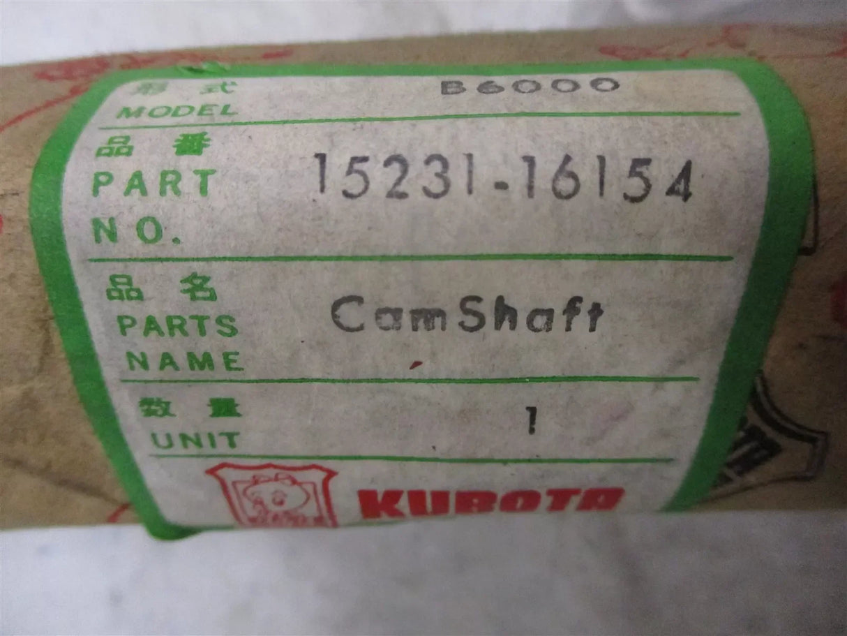 15231-16150 Kubota Camshaft - Truck To Trailer