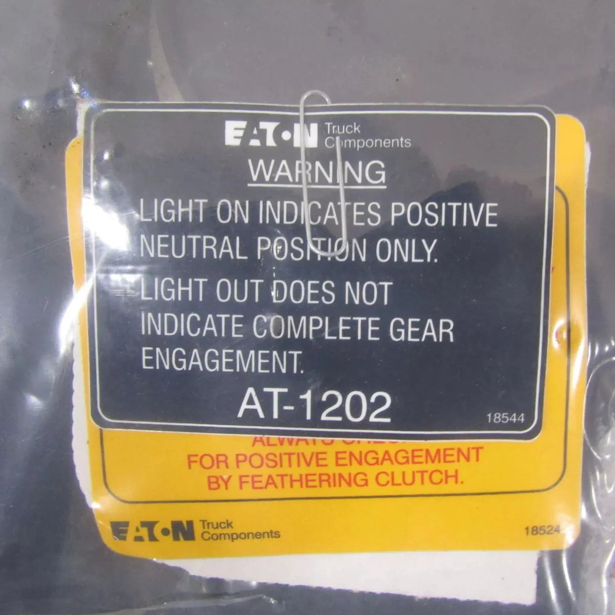 AT-1202 Genuine Eaton 2 Speed Auxiliary Transmission - Truck To Trailer