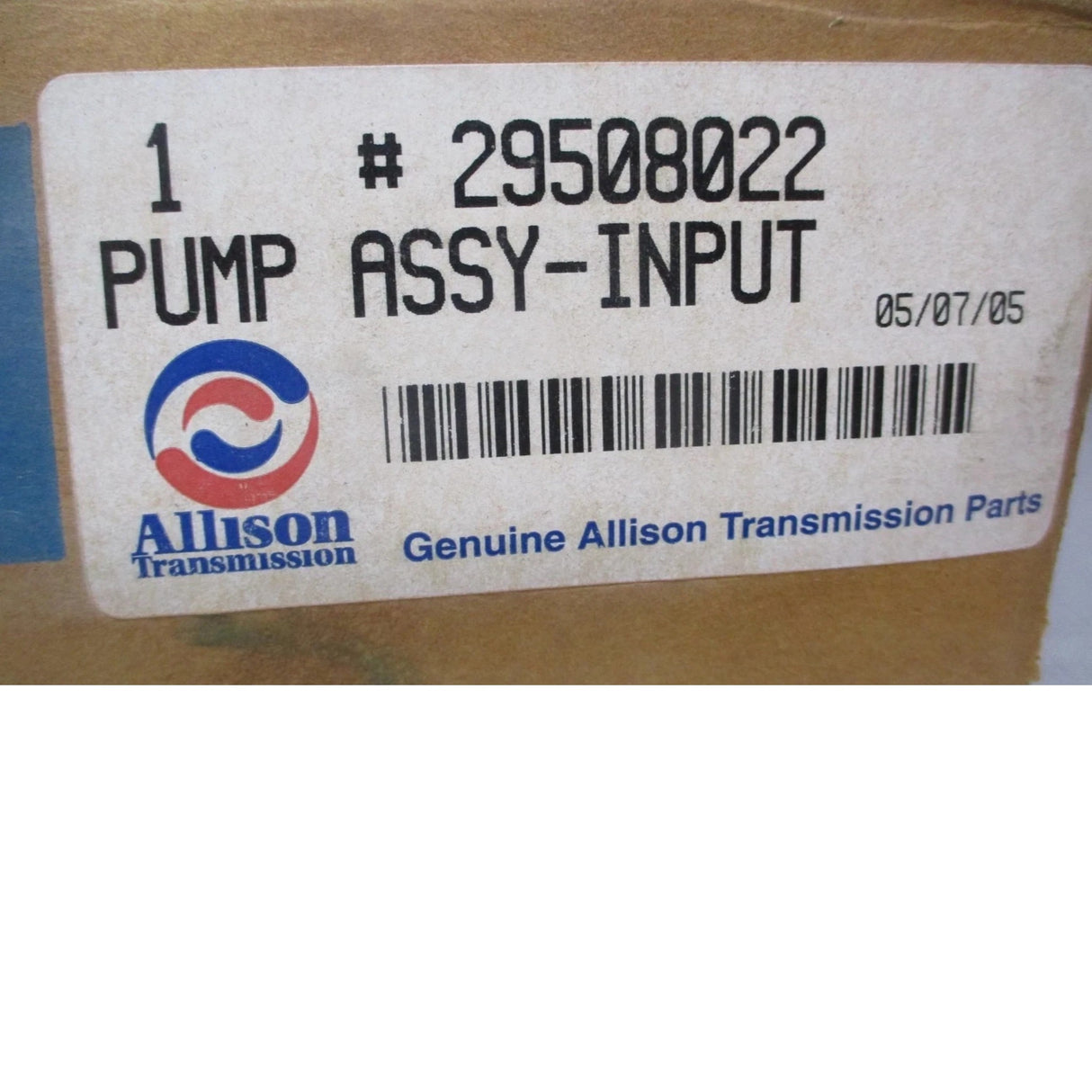 29508022 Genuine Allison Oil Pump Assembly